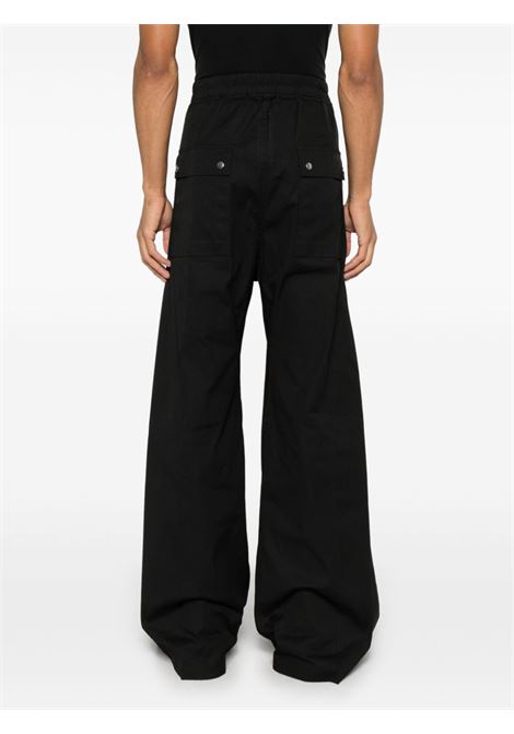 Black bela wide-leg trousers Rick owens - men RICK OWENS | RU01E5366TE09